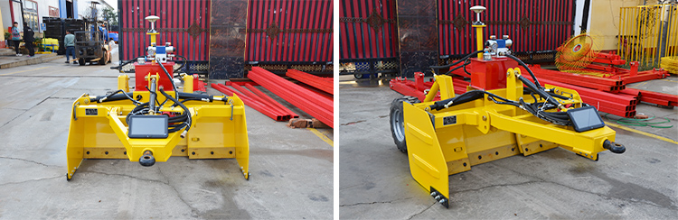 Tractor Mounted Laser Leveler
